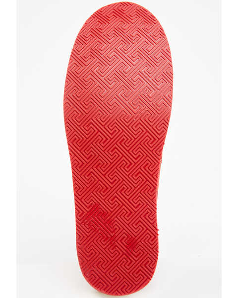 Image #7 - Myra Bag Women's Cherry Geo Print Slip-On Shoe - Moc Toe, Red, hi-res
