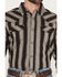 Image #3 - Cody James Men's Deluxe Dobby Stripe Print Long Sleeve Snap Flannel Shirt, Cream, hi-res