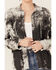Revel Women's Tie-Dye Rock & Roll Snap-Front Shacket   , Black, hi-res