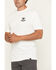 Image #4 - Troll Co Men's Haggler Short Sleeve Graphic Work T-Shirt, White, hi-res