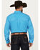 Image #4 - Cinch Men's ARENAFLEX Polka Dot Print Long Sleeve Button-Down Shirt, Blue, hi-res