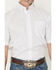 Image #3 - George Strait by Wrangler Men's Geo Print Short Sleeve Button-Down Stretch Western Shirt - Tall, White, hi-res