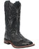 Image #1 - Laredo Women's Eternity Western Boots - Broad Square Toe, Black, hi-res