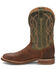 Image #3 - Tony Lama Men's Landgrab Brown Western Boots - Broad Square Toe, Brown, hi-res