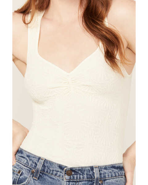 Image #3 - Free People Women's Love Letter Sweetheart Tank , Ivory, hi-res