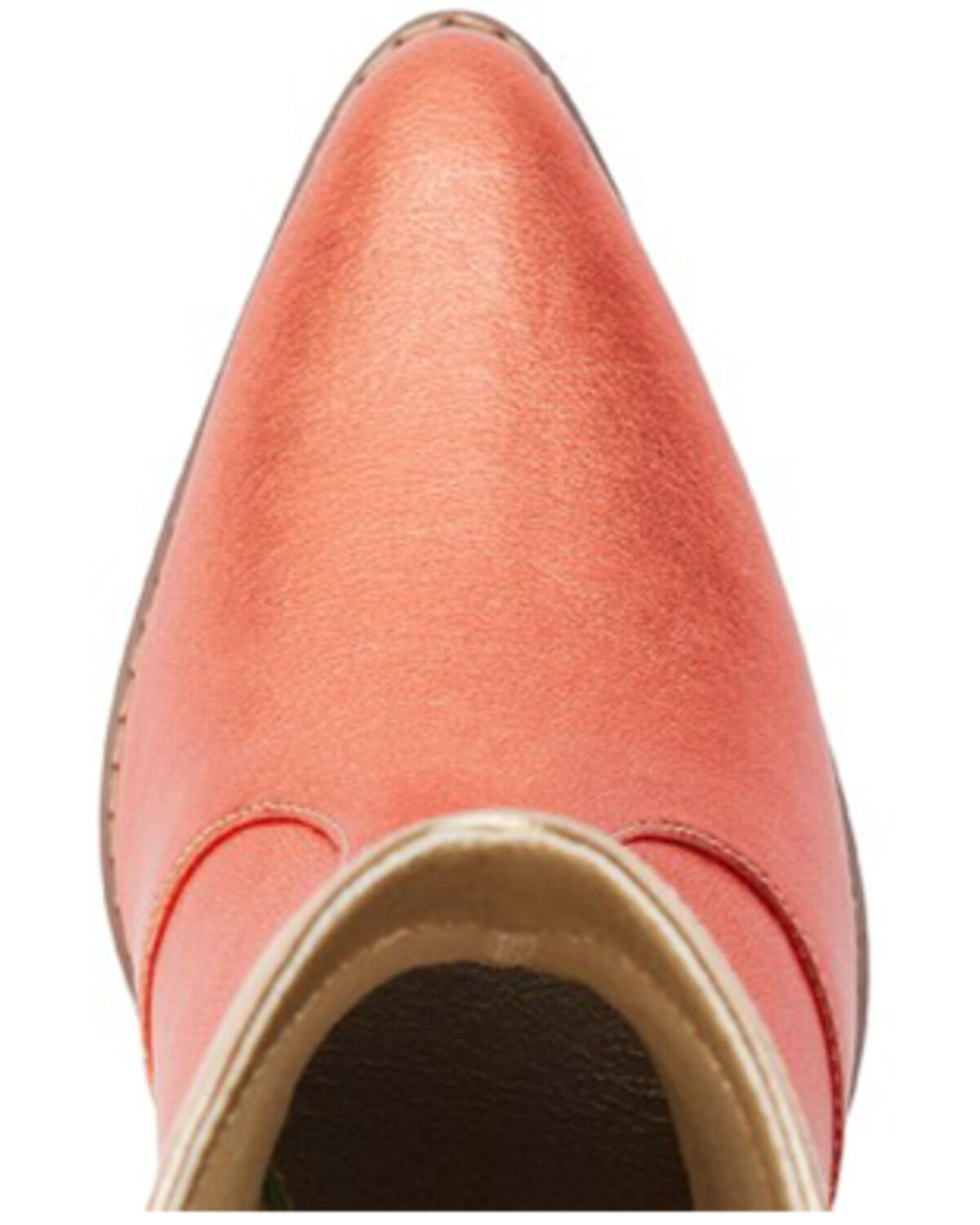 Image #6 - Coconuts by Matisse Women's Bambi Fashion Booties - Round Toe, Gold, hi-res