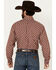 Image #4 - Ariat Men's Nevil Southwestern Print Long Sleeve Button-Down Shirt - Big , Wine, hi-res