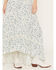Image #2 - Idyllwind Women's Savanna Floral Print High-Low Maxi Skirt, Cream, hi-res