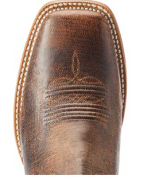 Image #4 - Ariat Men's Sting Western Boots - Broad Square Toe, Brown, hi-res