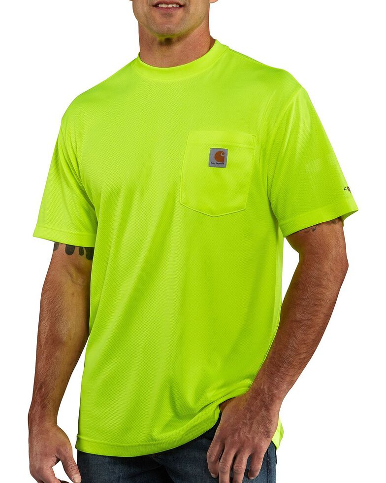 Carhartt Force Color-Enhanced T-Shirt, Lime, hi-res