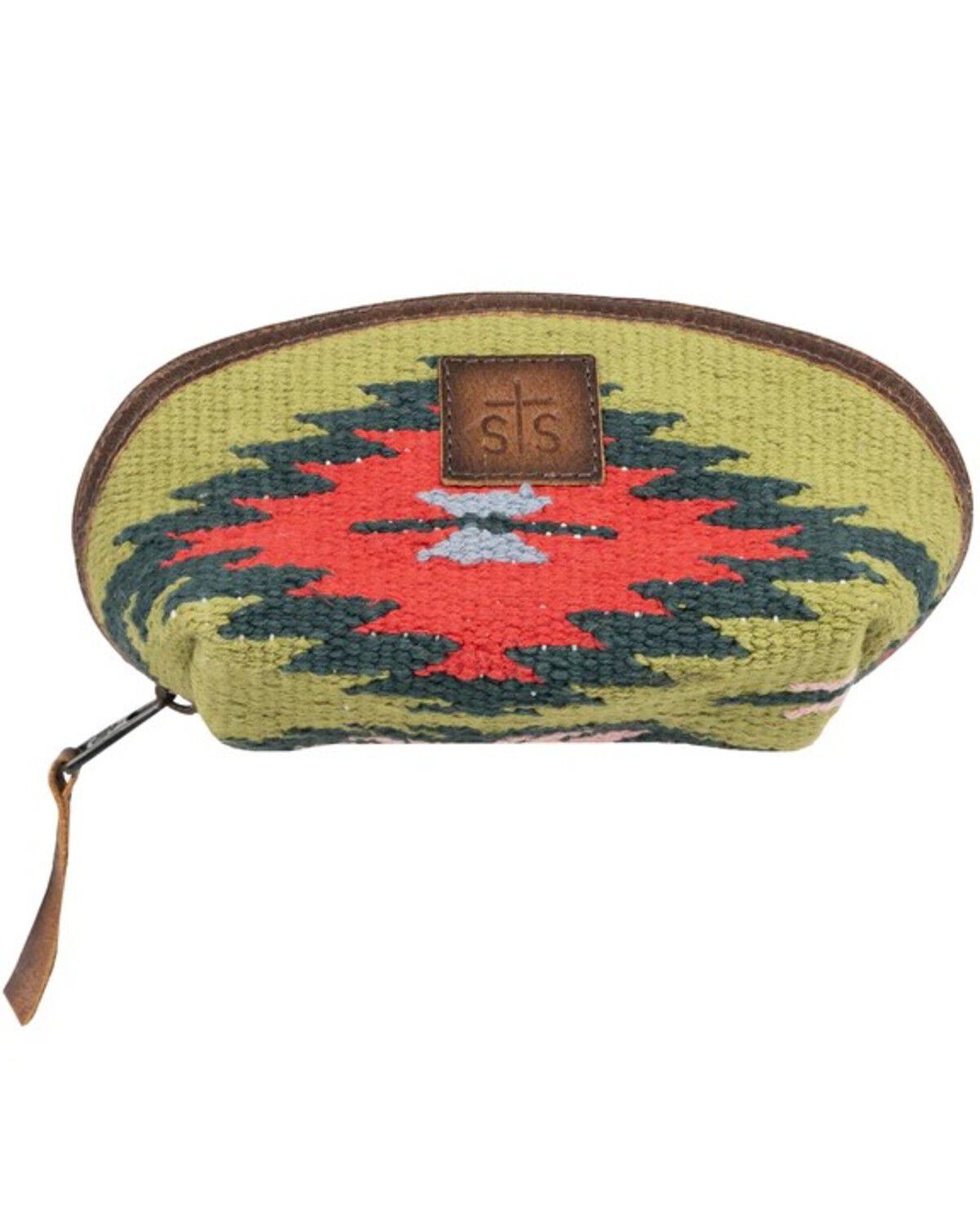 Image #1 - STS Ranchwear By Carroll Women's Baja Dreams Belle Makeup Pouch, Rust Copper, hi-res