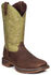 Image #1 - Durango Men's Rebel Western Performance Boots - Broad Square Toe, Coffee, hi-res