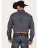 Cinch Men's Diamond Arrow Print Long Sleeve Button-Down Stretch Western Shirt , Navy, hi-res