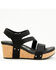 Image #2 - Very G Women's Casper Platform Sandals  , Black, hi-res