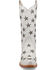 Image #4 - Black Star Women's Marfa Star Inlay Studded Western Boots - Snip Toe, Silver, hi-res