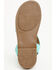 Image #7 - Very G Women's Sylvie Tooled Sandals, Turquoise, hi-res