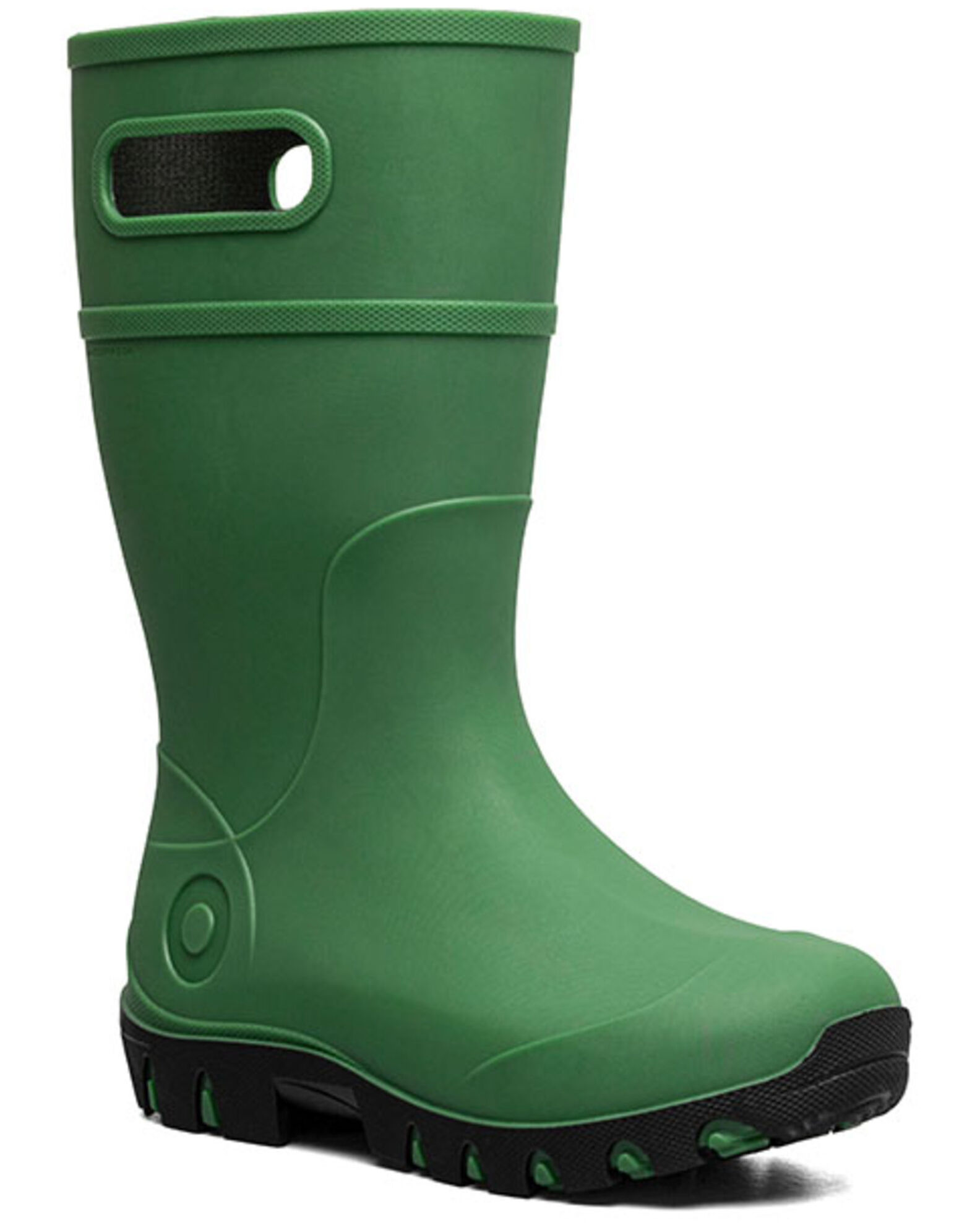 Bogs Boys Essential Tall Rain Boots Round Toe Sheplers