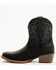 Image #3 - Justin Women's Boot Barn Exclusive Gypsy Western Booties - Square Toe, Black, hi-res