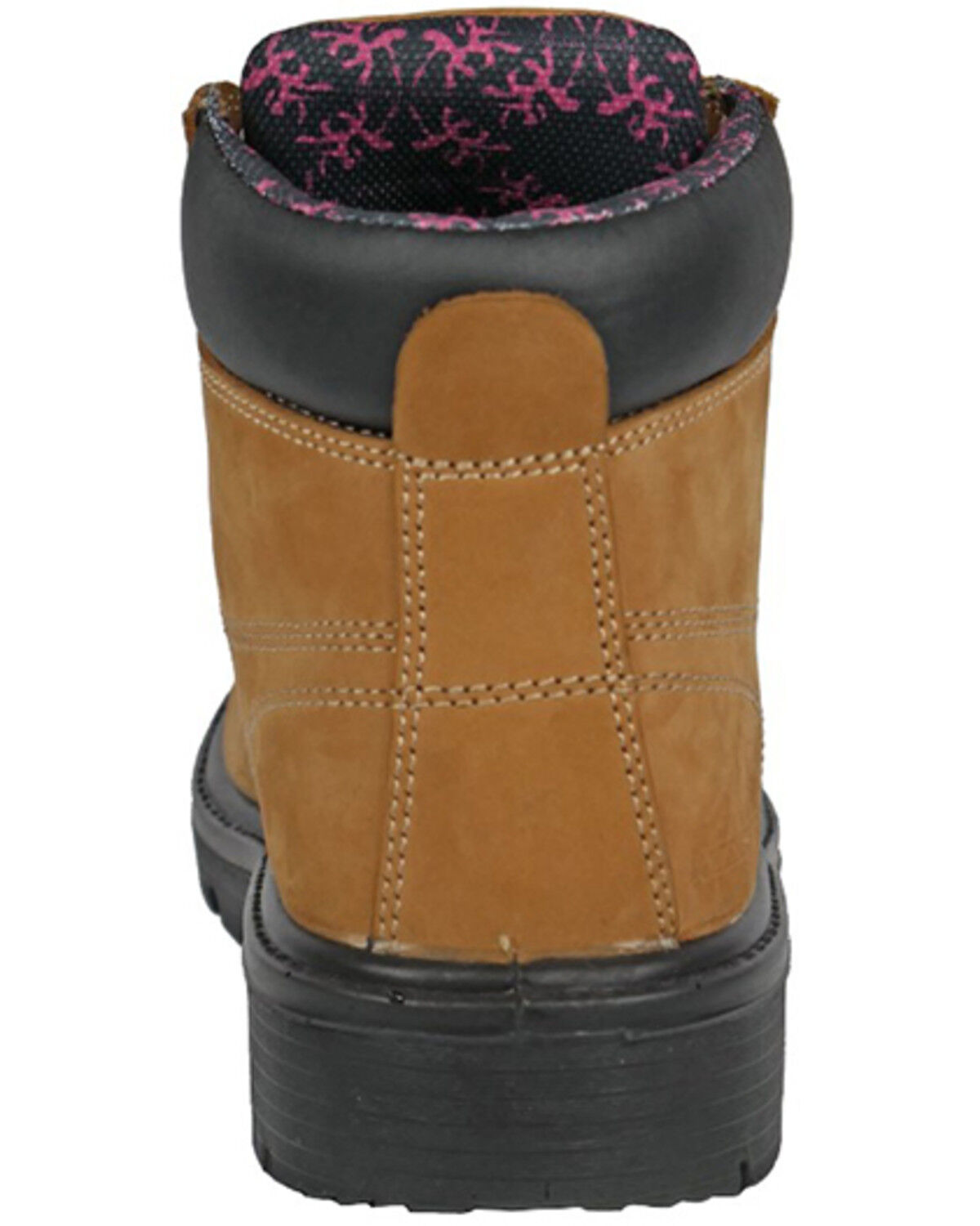Image #5 - Moxie Trades Women's 6" Alice Lace-Up Work Boots - Steel Toe, Tan, hi-res