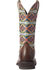 Ariat Women's Pendleton Western Performance Boots - Broad Square Toe, Brown, hi-res