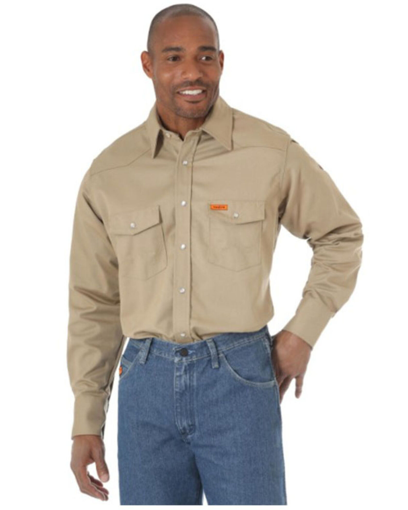 Wrangler fr pearl snap shirts top