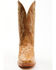 Image #4 - Corral Women's Exotic Ostrich Western Boots - Square Toe, Honey, hi-res