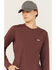 Image #2 - Ariat Women's Rebar Workman Reflective Flag Long Sleeve Tee, Purple, hi-res