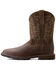 Image #2 - Ariat Men's Groundbreaker Western Work Boots - Soft Toe, Brown, hi-res
