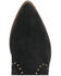 Image #6 - Dingo Women's Miss Priss Studded Suede Booties - Round Toe, Black, hi-res