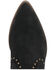Image #6 - Dingo Women's Miss Priss Studded Suede Booties - Pointed Toe, Black, hi-res