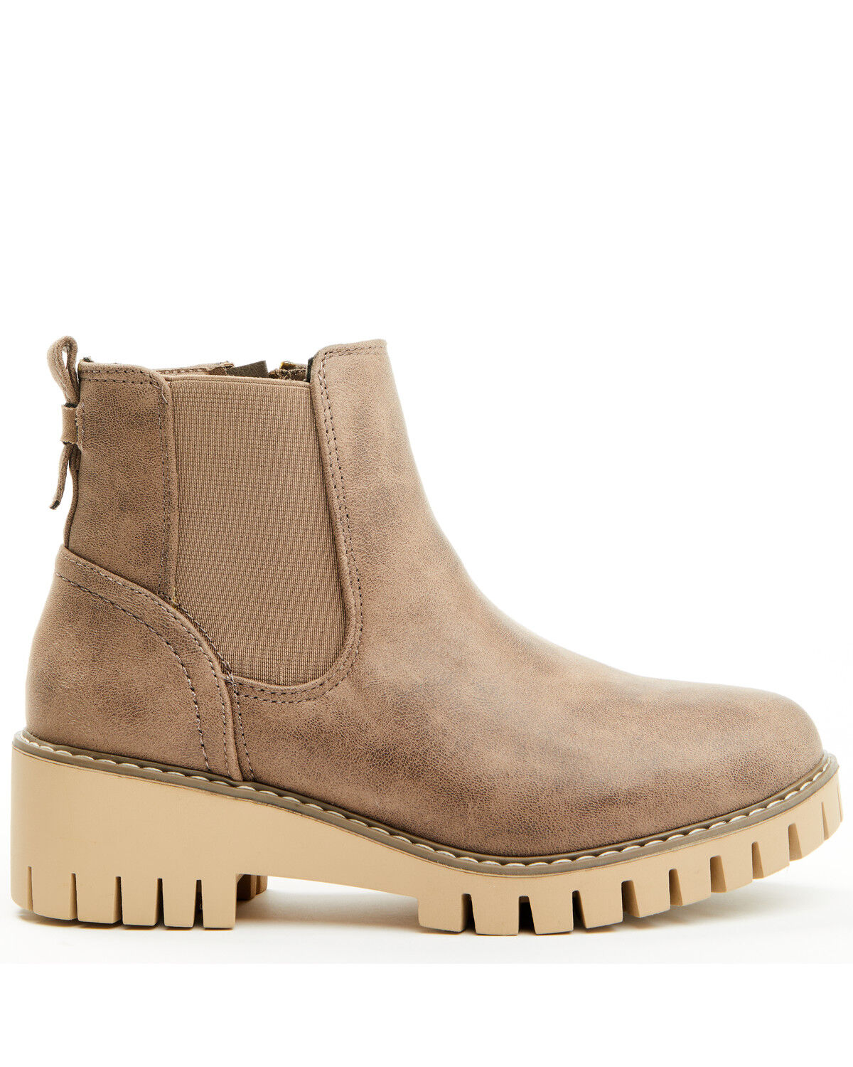 Image #2 - Very G Women's Pasadena Fashion Booties - Round Toe, Taupe, hi-res