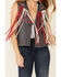 Image #3 - Double D Ranch Women's Indigo Eagle Live Tie-Front Vest, Indigo, hi-res