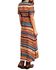 Stetson Women's Sunset Serape Short Sleeve Midi Wrap Dress, Multi, hi-res