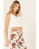 Sadie & Sage Women's Wait A Minute Smocked Tank Top, White, hi-res