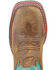 Image #2 - Smoky Mountain Boys' Jesse Western Boots - Broad Square Toe, Brown/blue, hi-res