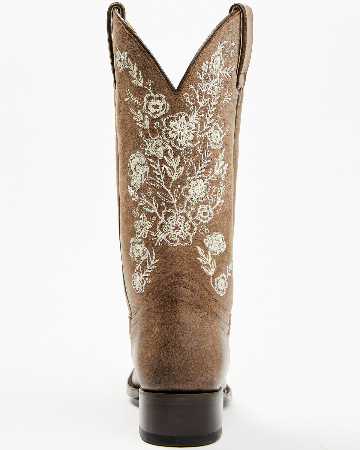 Image #5 - Shyanne Women's Wildflower Western Boots - Square Toe, Chocolate, hi-res