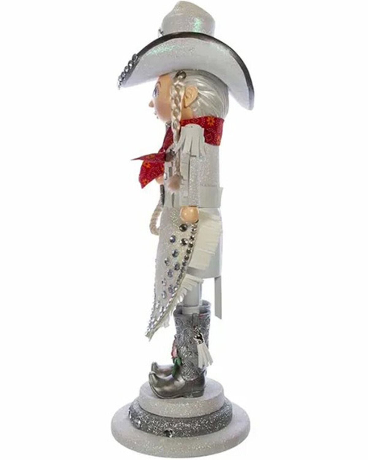 Image #2 - Kurt Adler 18" Hollywood Nutcrackers™ Rhinestone Cowgirl Nutcracker, Multi, hi-res