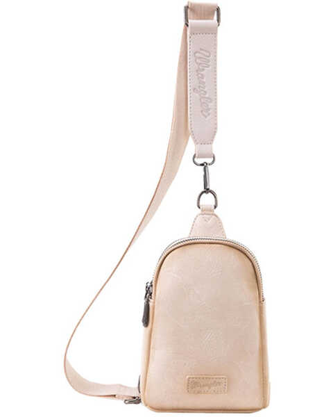 Image #1 - Wrangler Women's Mini Sling Crossbody Bag , Tan, hi-res