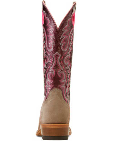 Image #3 - Ariat Women's Futurity Boon Western Boots - Square Toe, Grey, hi-res