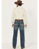 Image #3 - Rock & Roll Denim Men's Medium Wash Double Barrel Relaxed Bootcut Stretch Denim Jeans, Medium Wash, hi-res