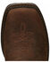 Image #6 - Justin Men's Fireman Black Western Boots - Square Toe, Tan, hi-res