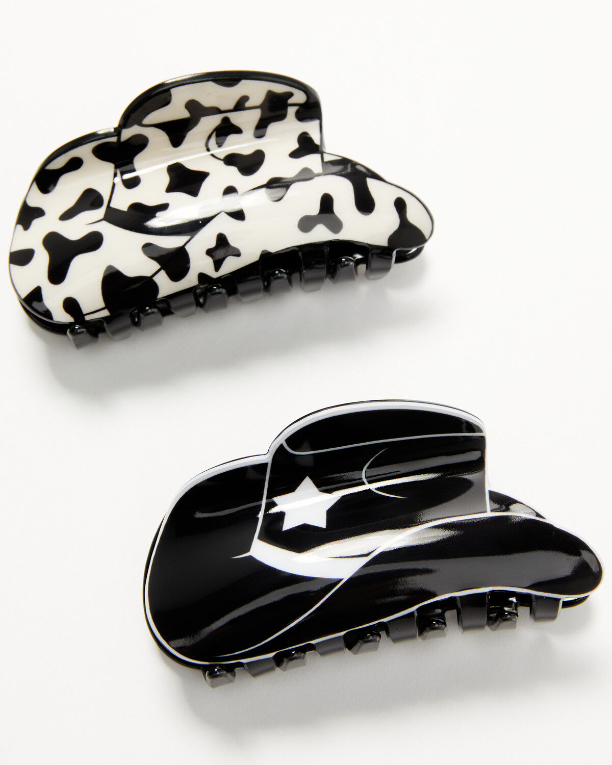 Image #1 - Idyllwind Women's Dixie Hair Clips - 2 Pack, Black, hi-res