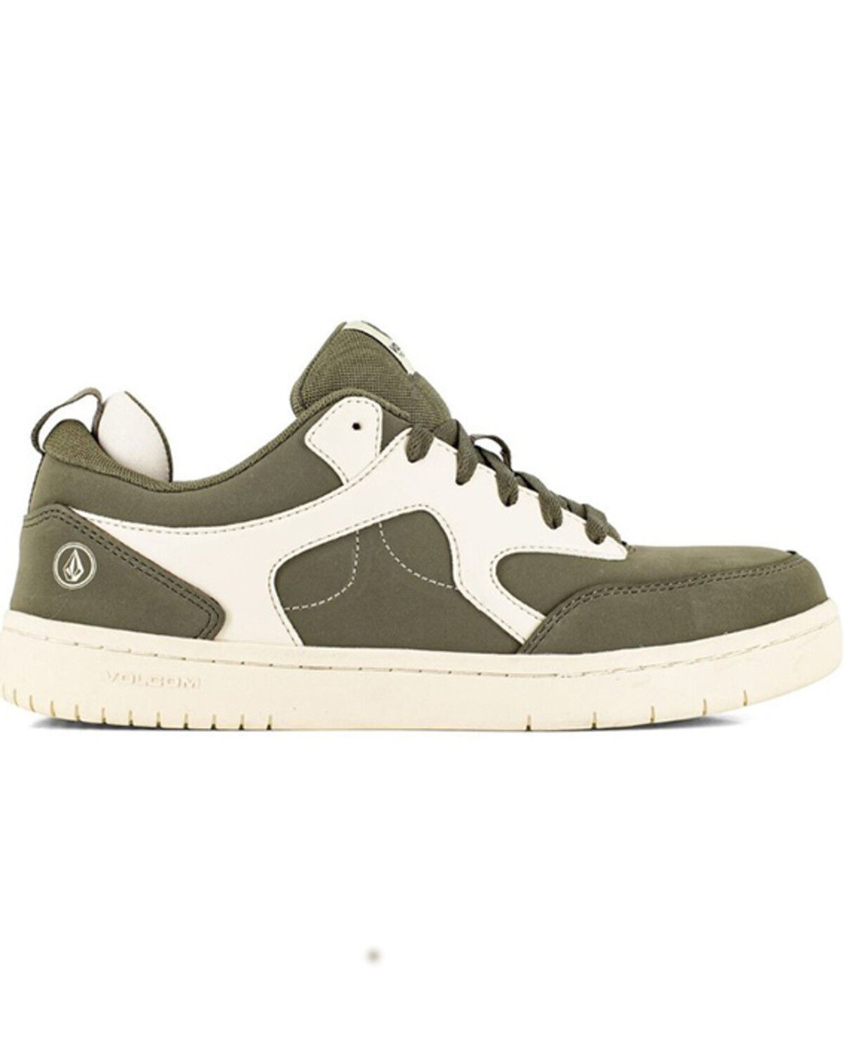 Image #2 - Volcom Men's Vitals Skate Inspired Work Shoes - Composite Toe, Light Grey, hi-res