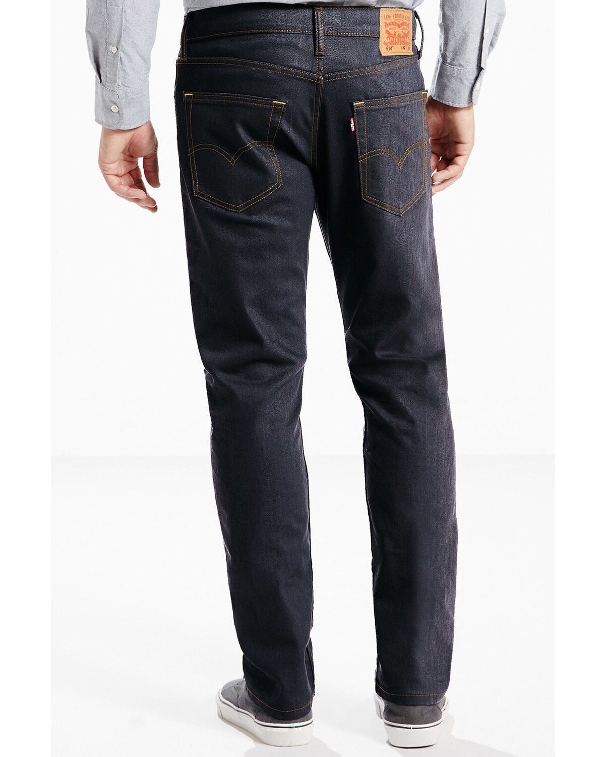 mens regular tapered jeans