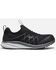 Image #2 - Keen Men's Vista Energy Shift Lace-Up Work Sneakers - Carbon Toe, Black, hi-res