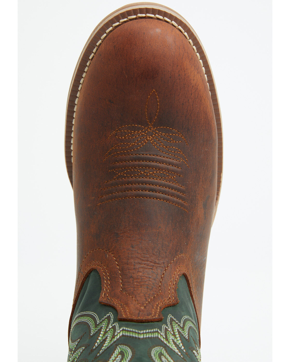 Image #6 - Justin Men's Wild Bill Performance Western Boots - Round Toe, Brown, hi-res