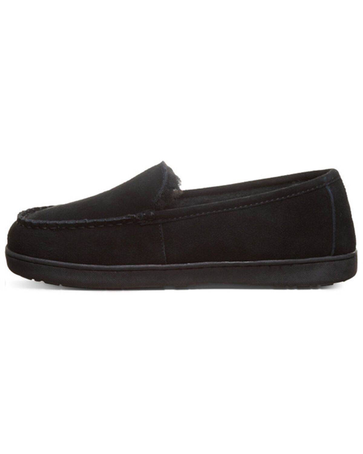 Image #3 - Bearpaw Men's Brian Slippers, Black, hi-res