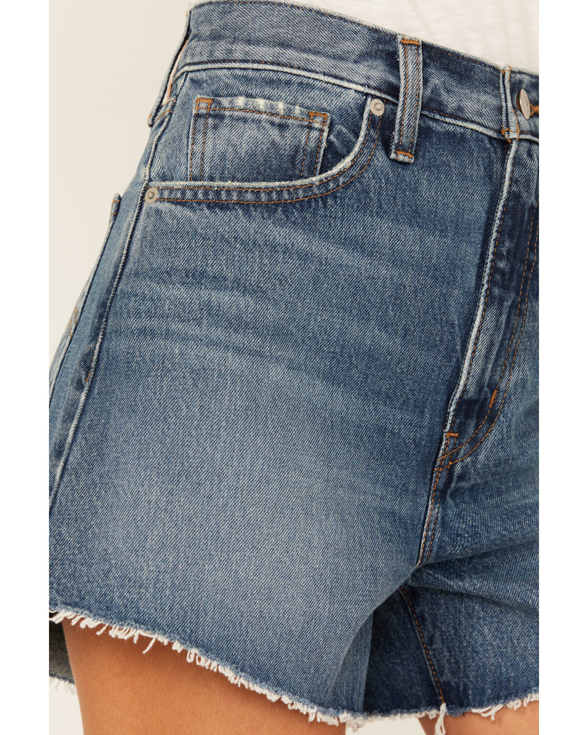 Image #2 - Levi's Women's Medium Wash Call It A Good Day High Waisted Mom Shorts, , hi-res