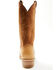 Image #5 - Double H Men's 12" Domestic I.C.E.™ Western Boots - Round Toe, Brown, hi-res