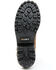 Image #7 - Hawx Men's 8" Waterproof Logger Boots - Steel Toe, Dark Brown, hi-res